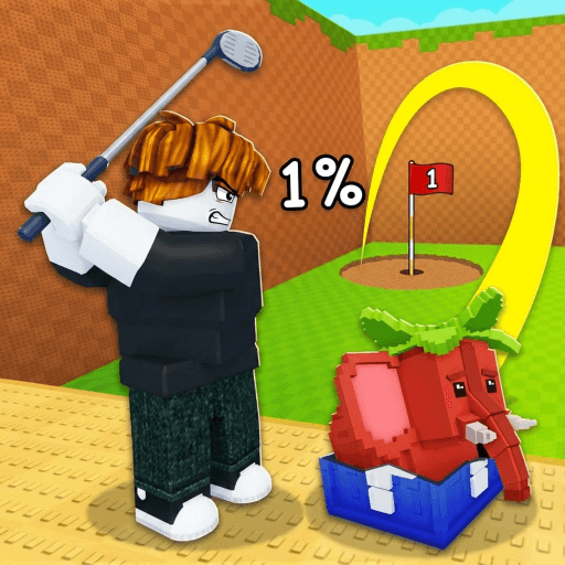 Golf a Lucky Block