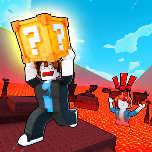 Save Lucky Blocks from LAVA